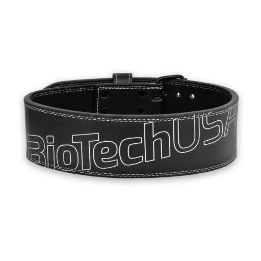 BioTechUSA пояс POWERLIFTING leather belt black