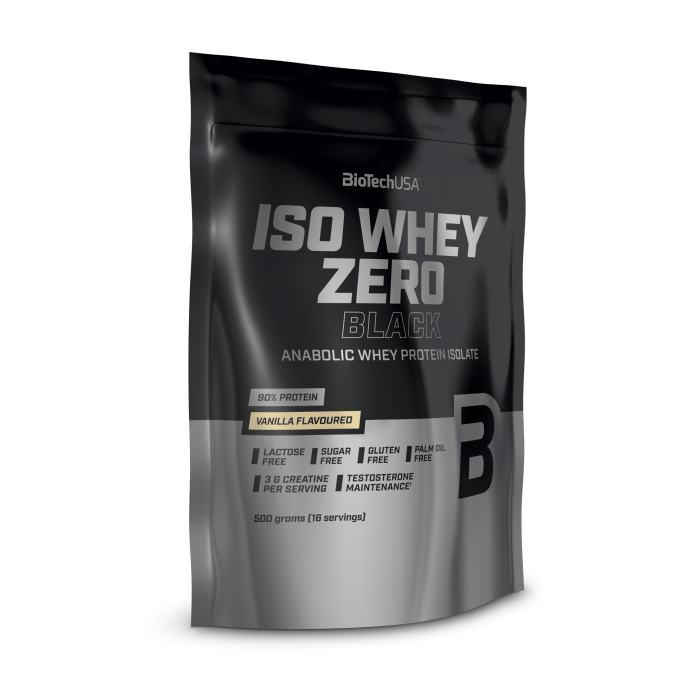 BioTechUSA Iso Whey Zero Black 500 г. (Ваниль)