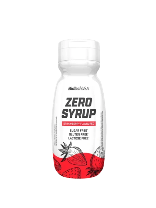 BioTechUSA Zero Syrup 320 мл. (Клубника)