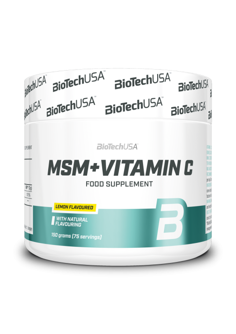 BioTechUSA MSM+Vitamin C 150 г. (Лимон)