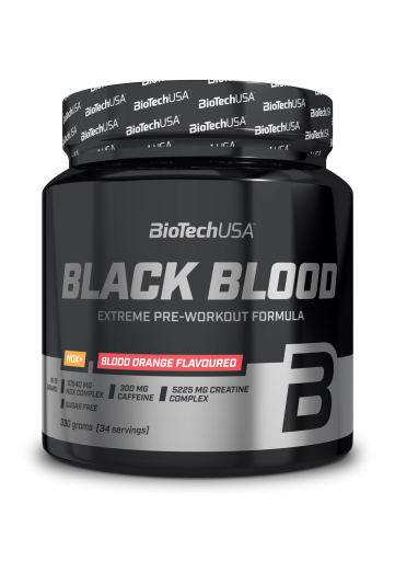 BioTechUSA Black Blood NOX+ 330 г. (Красная ягода)
