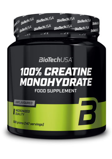 BioTechUSA 100% Creatinе Monohydrate 500 г (Банка)