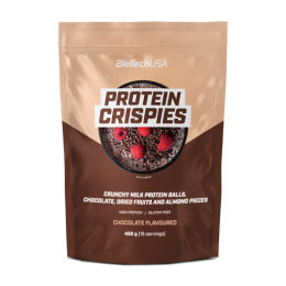 BioTechUSA Protein Crispies Chocolate 450 г Шоколад (срок до 15.11.2026)