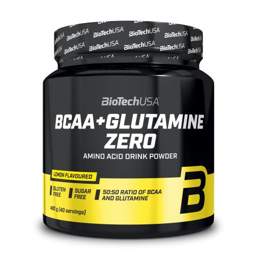BioTechUSA BCAA + Glutamine Zero 480 г. (Апельсин)