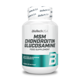 BioTechUSA MSM Chondroitin Glucosamine 60 т.