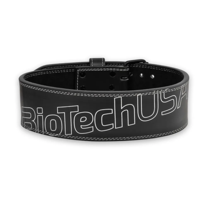 BioTechUSA пояс POWERLIFTING leather belt black (L)