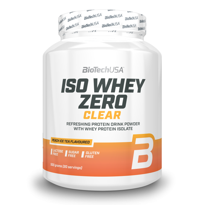 BioTechUSA Iso Whey Zero Clear 500 г. (Персиковый чай со льдом)