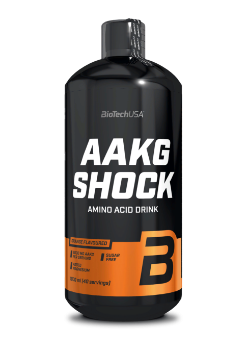 BioTechUSA AAKG Shock 1000 мл. Срок до 02.05.2024 (Апельсин)