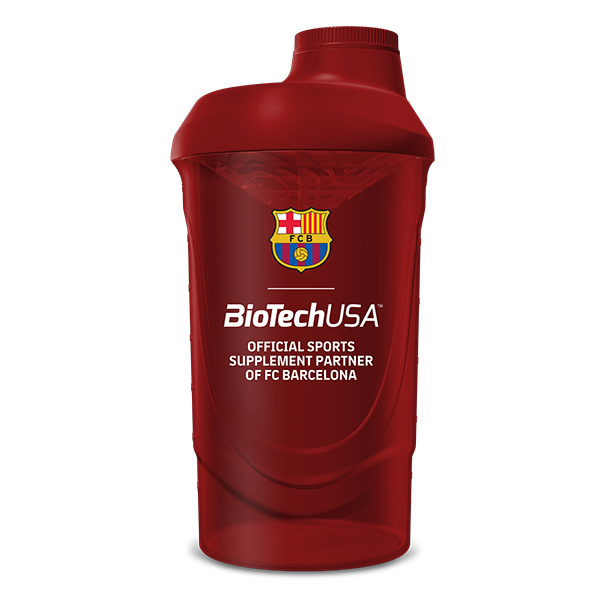 BioTechUSA шейкер FC Barcelona 600 мл. (Красный)
