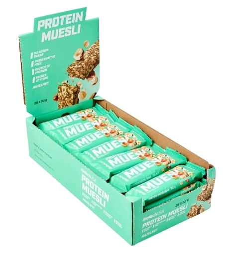 BioTechUSA Protein Muesli Bar 28х30 г. (Абрикос)