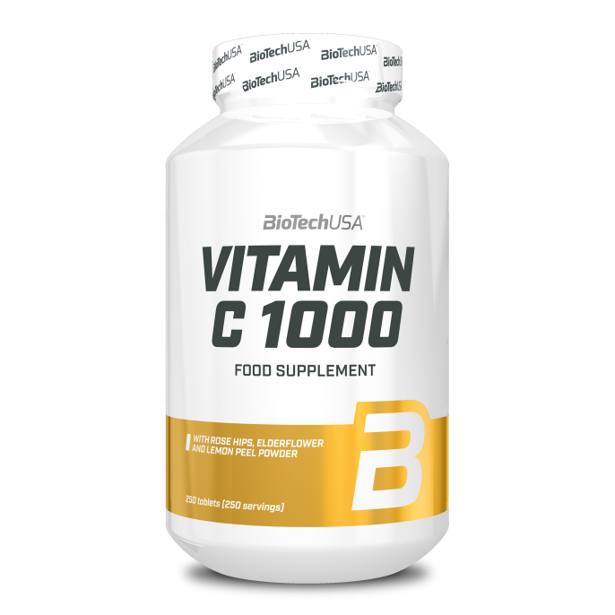 BioTechUSA Vitamin C 1000 250 т. (срок до 17.04.2027)