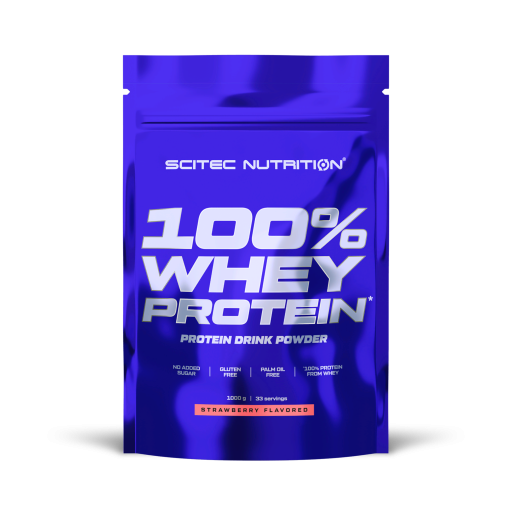 Scitec Nutrition 100% Whey Protein 1000 г  (Арахисовая Паста)