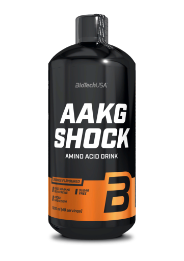 BioTechUSA AAKG Shock 1000 мл. Срок до 02.05.2024 (Апельсин)