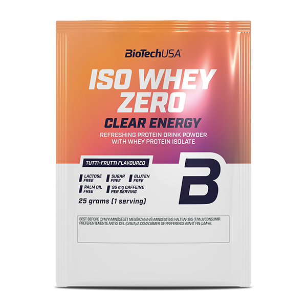 BioTechUSA Iso Whey Zero Clear Energy пробник 25 г. (Тутти фрутти)