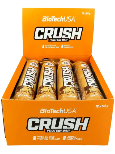 BioTechUSA Crush bar 12х64 г. (Ириска-кокос)