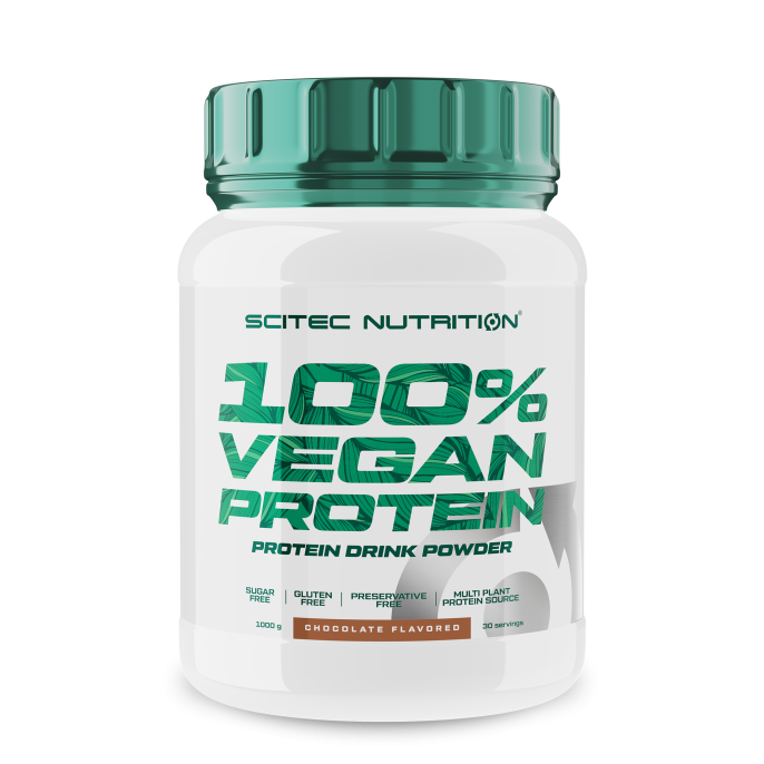 Scitec Nutrition 100% Vegan Protein 1000 г (Бисквит-Груша)