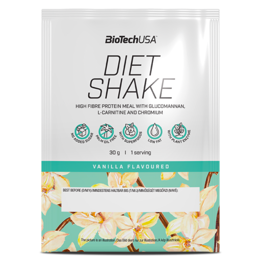 BioTechUSA Diet Shake пробник 30 г. Х 50 шт. (Банан)
