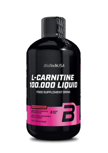 BioTechUSA L-Carnitine 100.000 Liquid 500 мл. (Вишня)