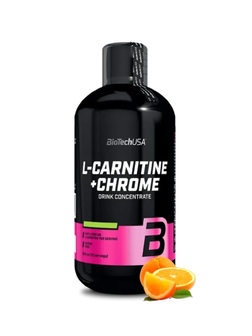 BioTechUSA L-Carnitine + Chrome 500 мл. (Апельсин)