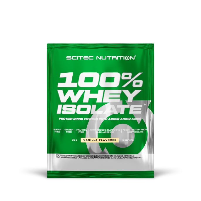 Scitec Nutrition 100% Whey Isolate 25 г (Ваниль)