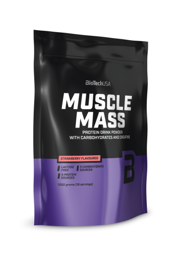 BioTechUSA Muscle Mass 1000 г. (Ваниль)