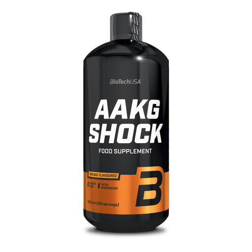 BioTechUSA AAKG Shock 1000 мл. Срок до 02.05.2024 (Апельсин)