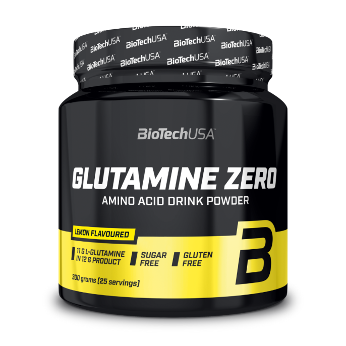 BioTechUSA Glutamine Zero 300 г. (Лимон)
