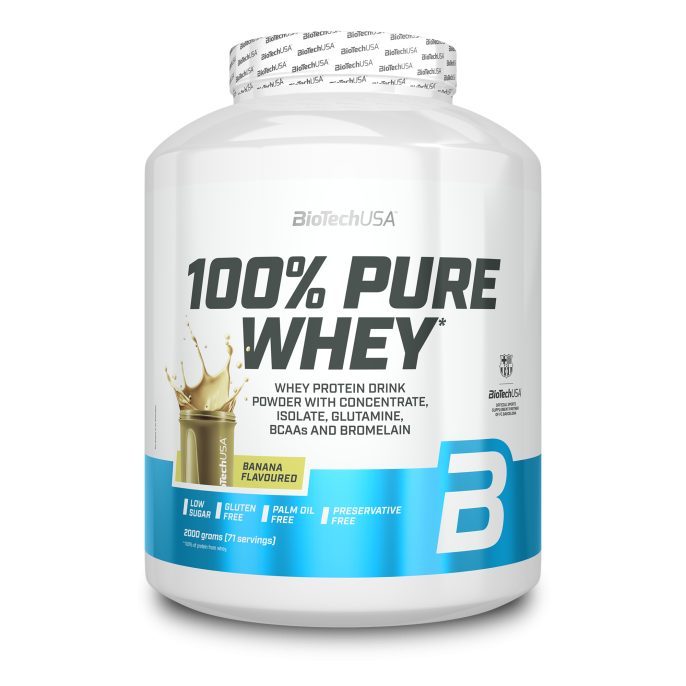 BioTechUSA 100% Pure Whey 2000 г. (Банан)