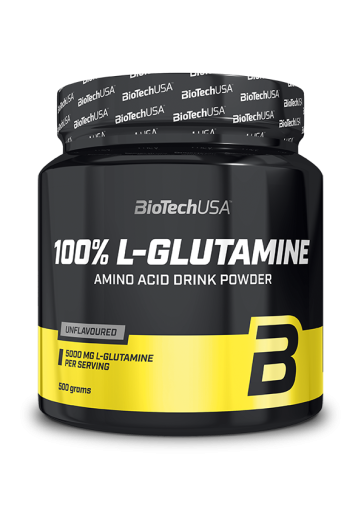 BioTechUSA 100% L-glutamine 500 г.