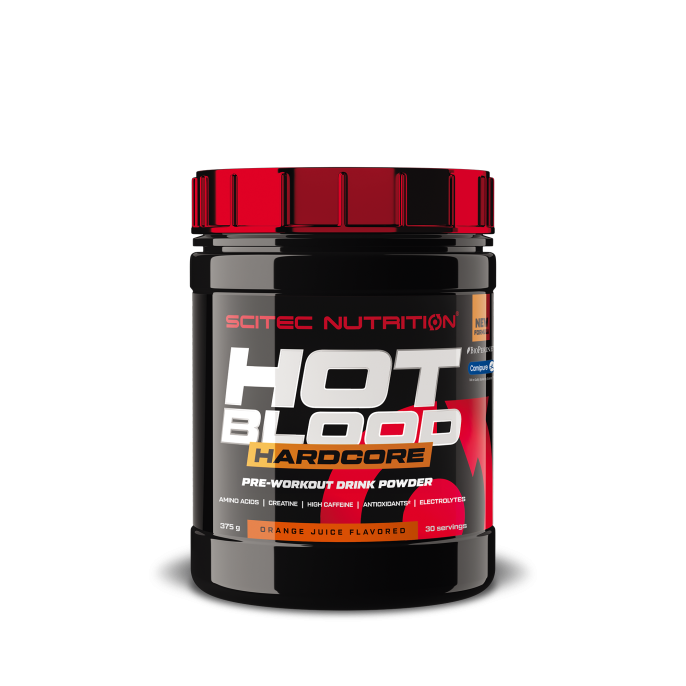 Scitec Nutrition Hot Blood Hardcore 375 г (Апельсиновый сок)