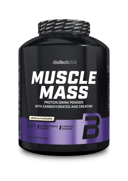 BioTechUSA Muscle Mass 4000 г. (Ваниль)
