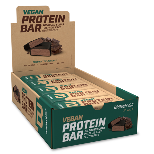BioTechUSA Vegan Bar 20х50 г. (Арахисовая паста)