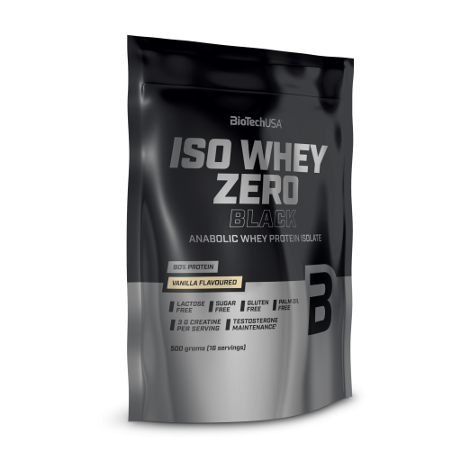 BioTechUSA Iso Whey Zero Black 500 г. (Ваниль)