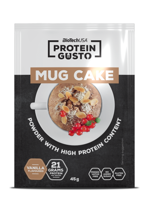 BioTechUSA Protein Gusto Mug Cake 7x45 г. (Ваниль)