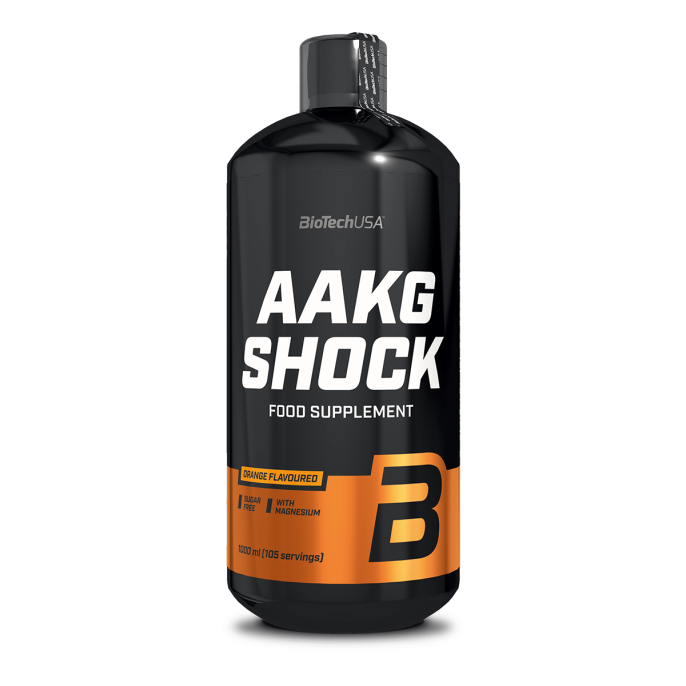 BioTechUSA AAKG Shock 1000 мл. Срок до 02.05.2024 (Апельсин)