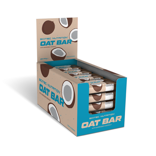 Scitec Nutrition Oat Bar 20*70 г. (Малина, Клюква, Клубника и Йогуртовый топпинг)