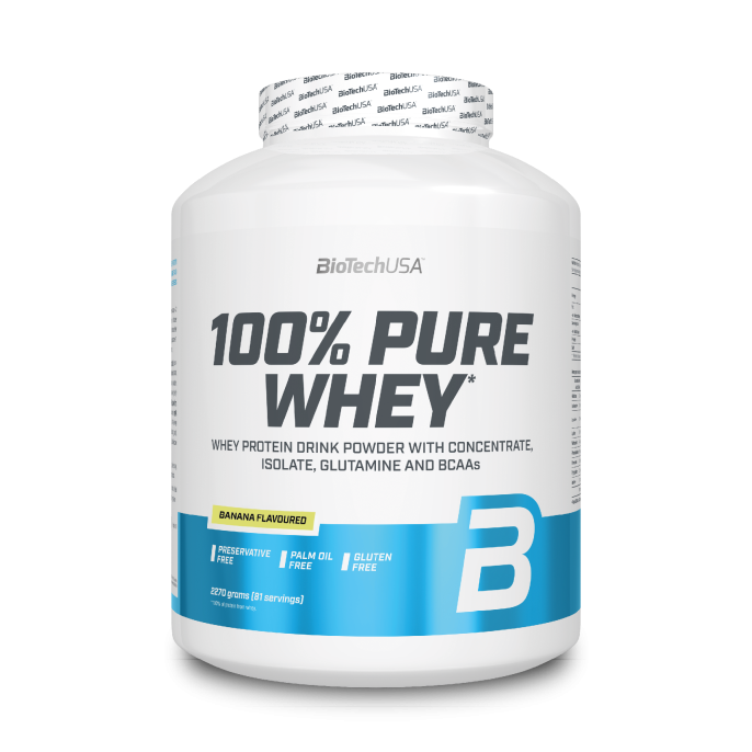 BioTechUSA 100% Pure Whey 2270 г. (Банан)