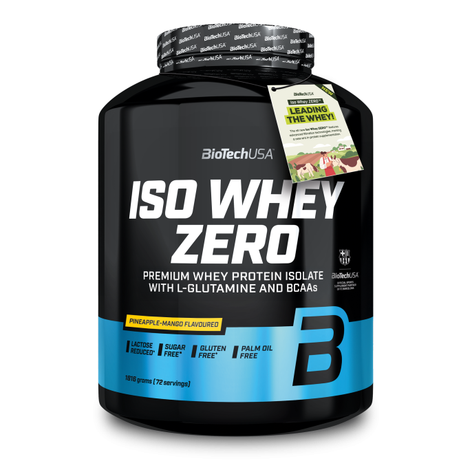 BioTechUSA Iso Whey Zero 1816 г. (Ананас - манго)