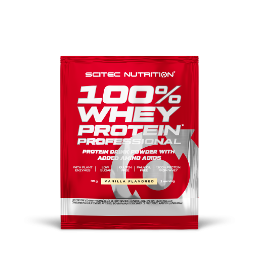 Scitec Nutrition 100% Whey Protein Professional 30 г (Банан)