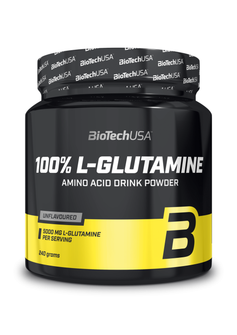 BioTechUSA 100% L-glutamine 240 г.