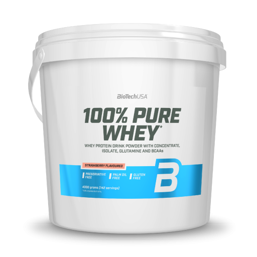 BioTechUSA 100% Pure Whey 4000 г. (Бурбонская ваниль)