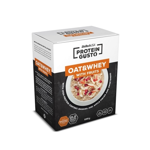 BioTechUSA Protein Gusto Oat & Whey With Fruits 696 г. (Банан)