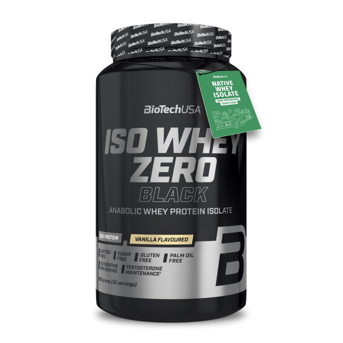 BioTechUSA Iso Whey Zero Black 908 г. (Ваниль)