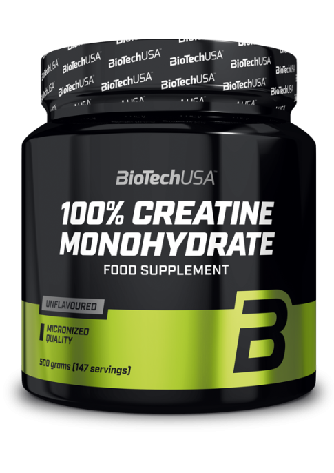 BioTechUSA 100% Creatinе Monohydrate 500 г (Банка)