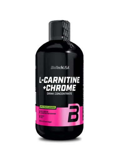 BioTechUSA L-Carnitine + Chrome 500 мл. (Апельсин)
