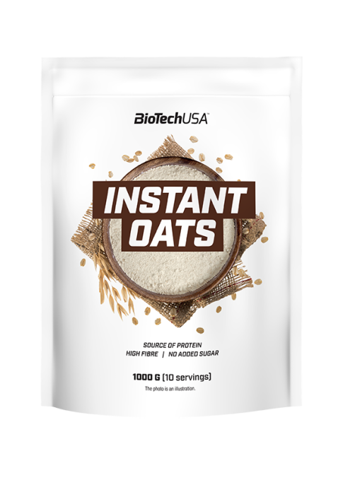 BioTechUSA Instant Oats 1000 г. (Клубника)
